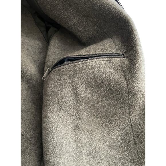 Vintage LL Bean Navy Polartec Gore-Tex Shell Sherpa Lined Coat Mens Med 38-40 - Picture 13 of 14